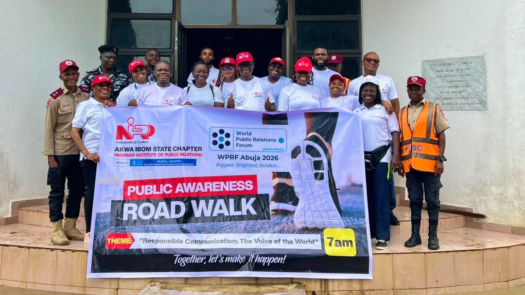 Akwa Ibom road walk banner